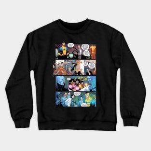 invincible comic strip Crewneck Sweatshirt